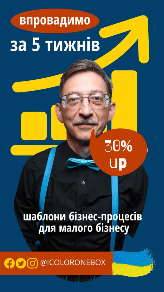 за 5 тижнів впровадимо програму для малого бізнесу