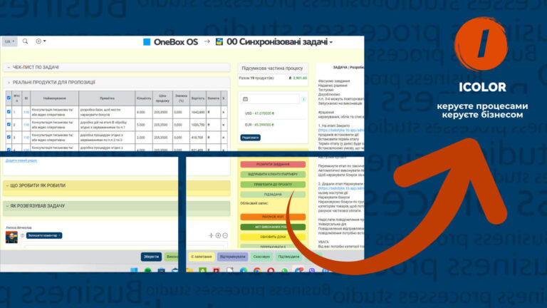 Огляд CRM/ERP/BPM OneBox